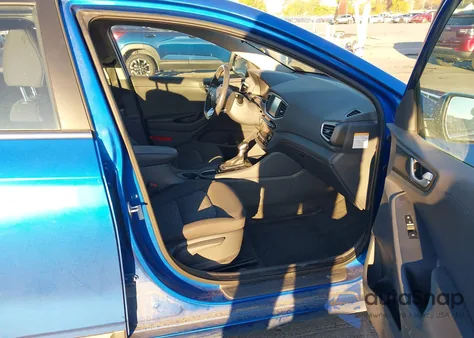 2017 Hyundai Ioniq Hybrid Sel from USA, damaged, VIN KMHC75LC1HU045752